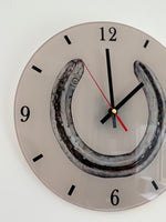 Horseshoe wall clock