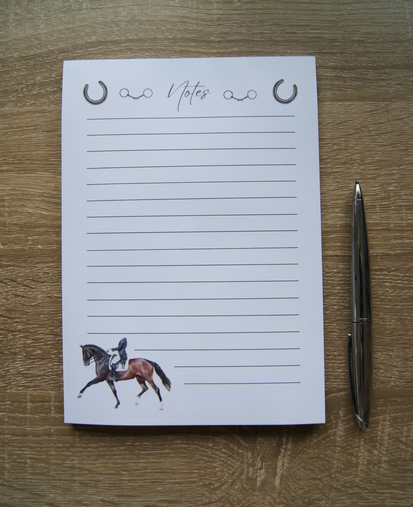 Equestrian Notepad
