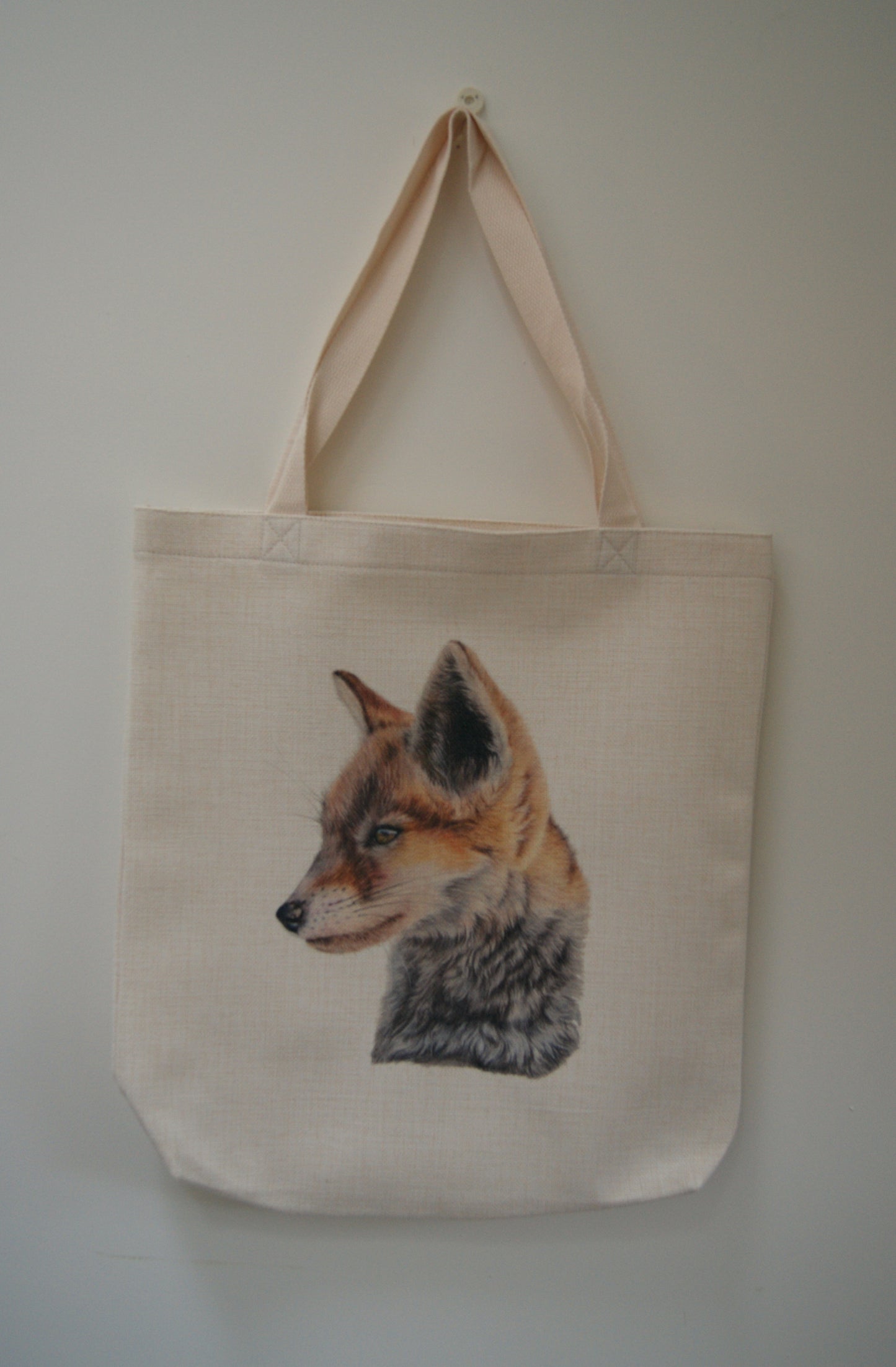 Fox Cub Eco Friendly Shopping Bag