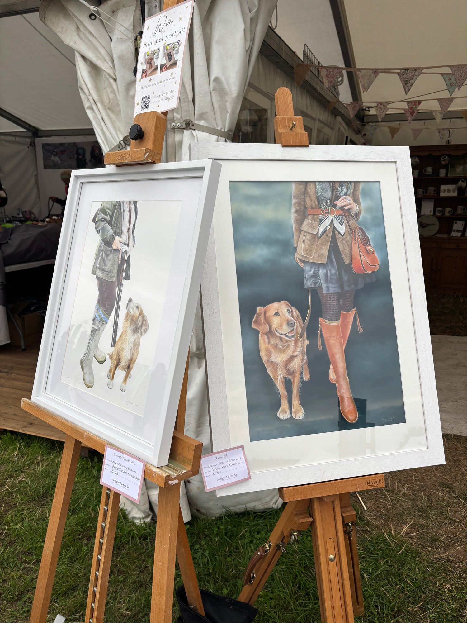 Loyal Companion Embellished Print