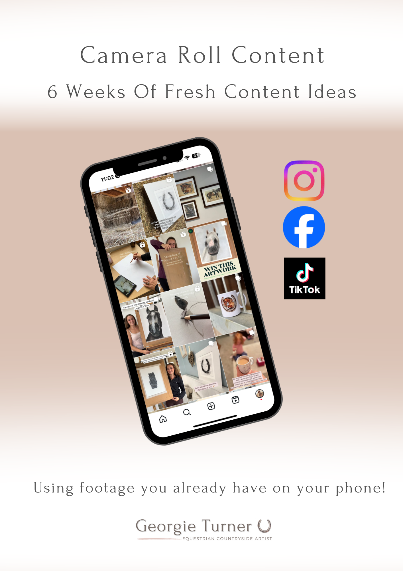 Camera Roll Content Ideas For Artists