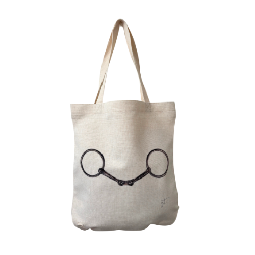 Snaffle Bit Shopping Bag