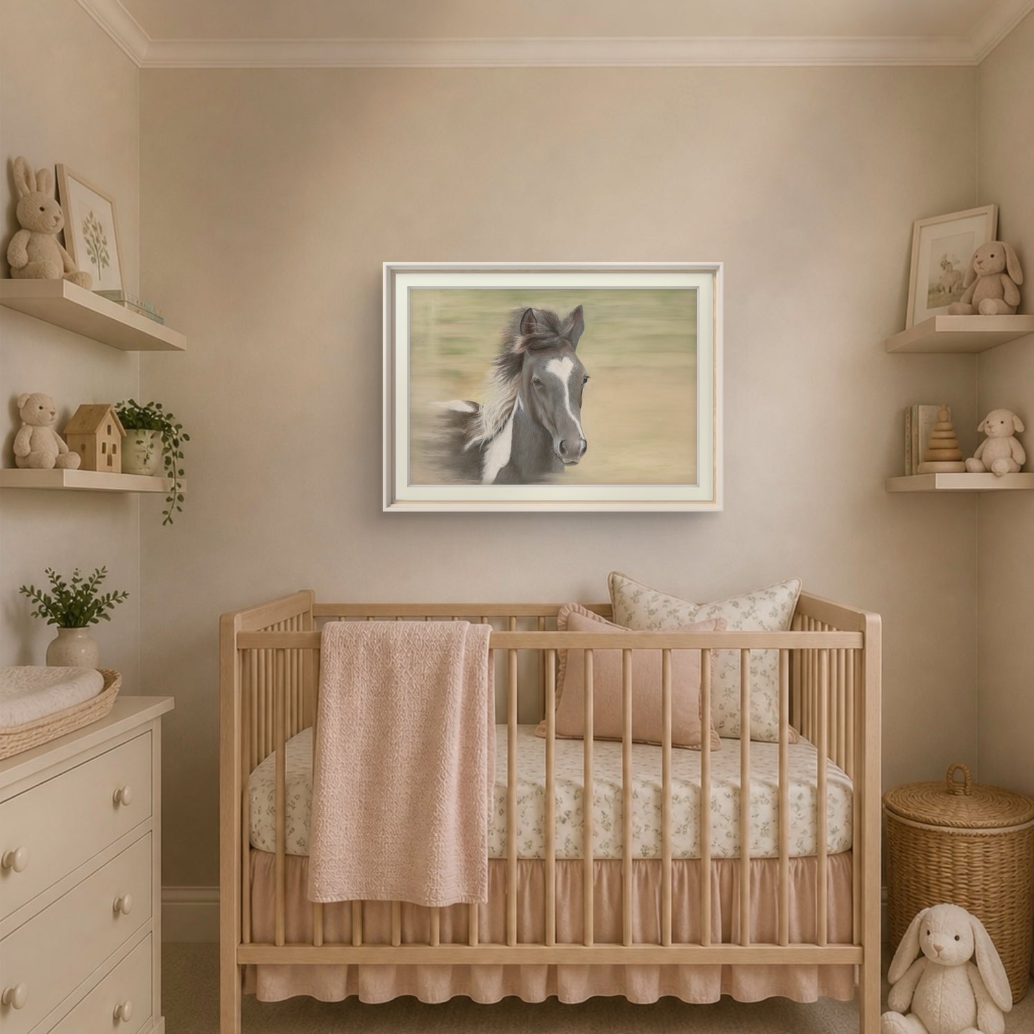 Flying Free - Original Pastel Painting By Georgie Turner