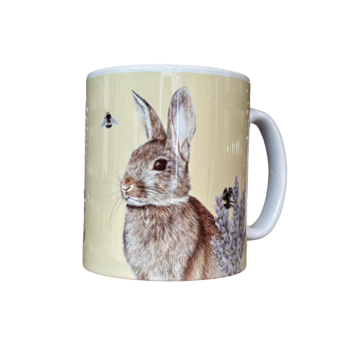 Rabbit In Spring Mug