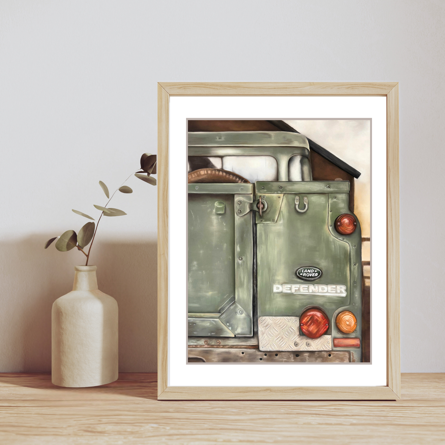 Landrover Fine Art Print