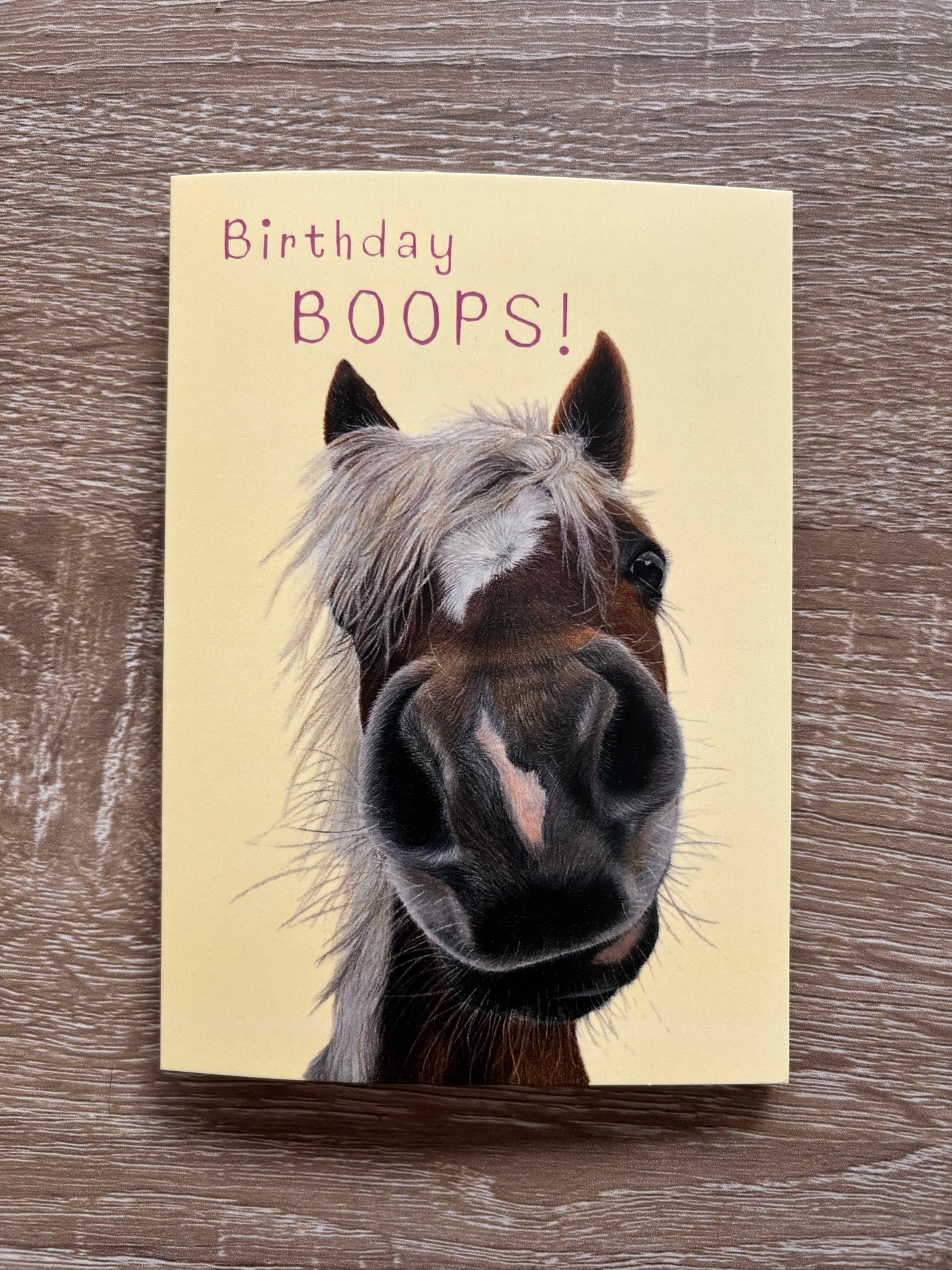 'Birthday Boops' Greeting Card
