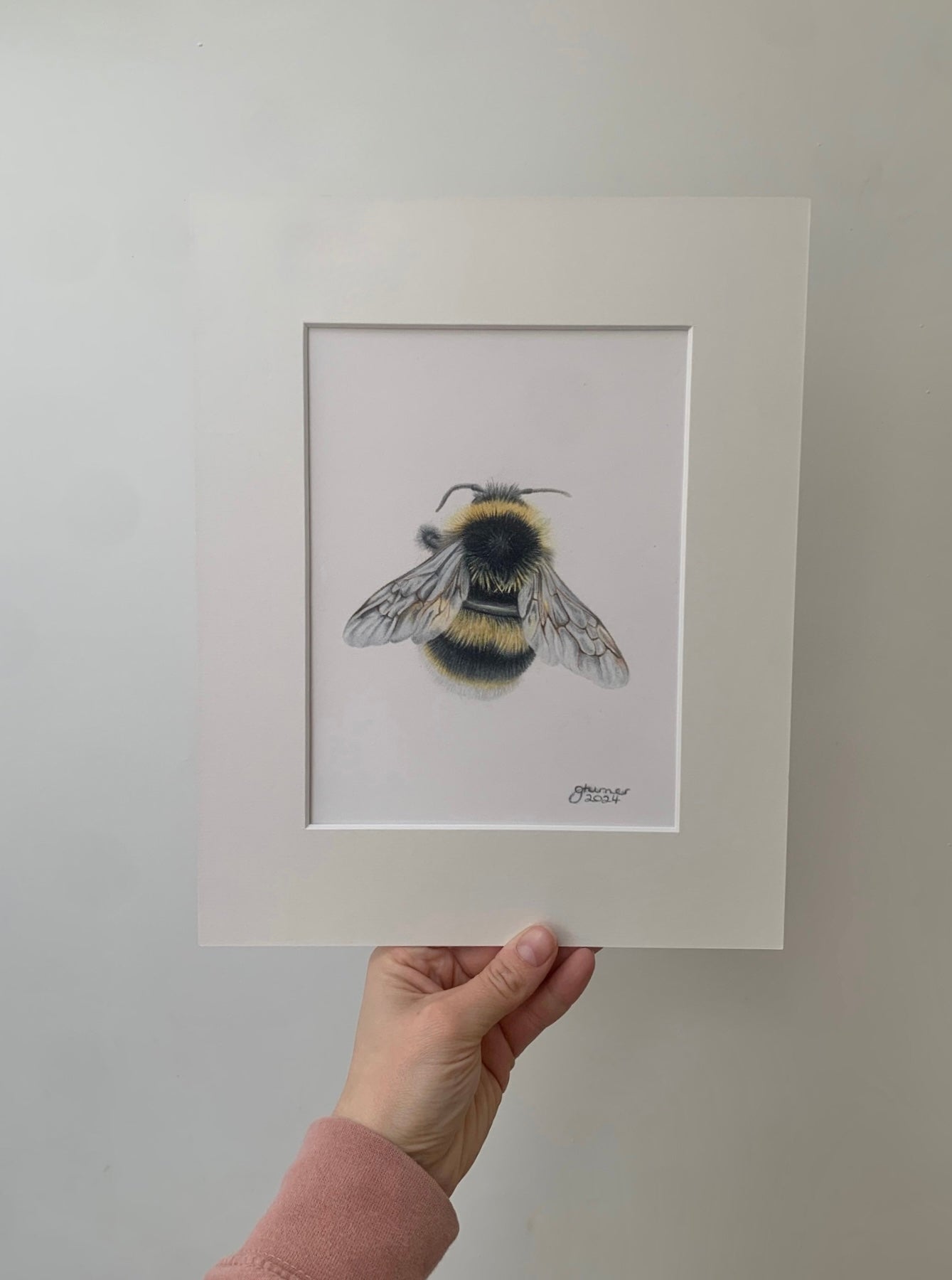 'Bumble' Bumble Bee Original Artwork