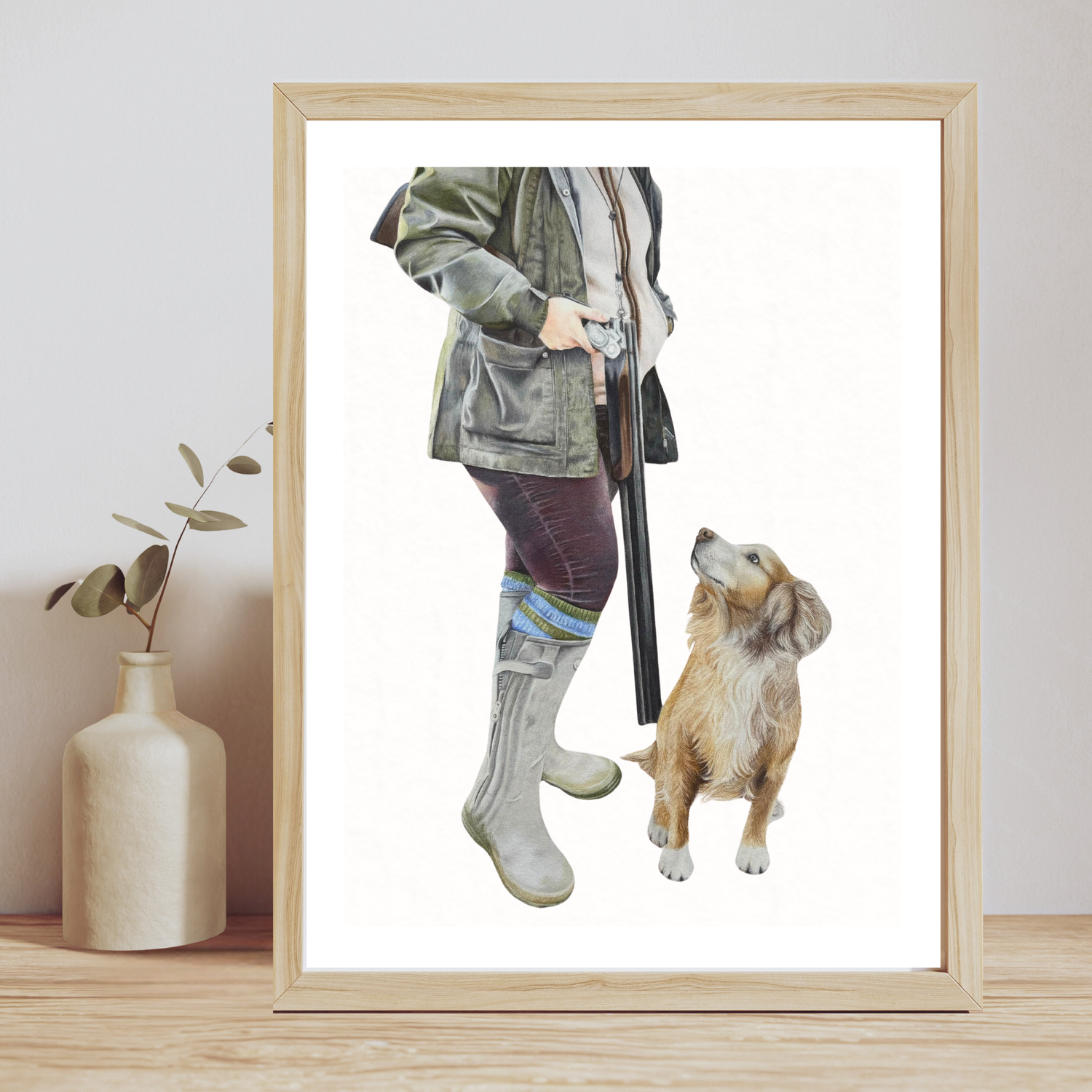 Field Sport Fine Art Print on Paper