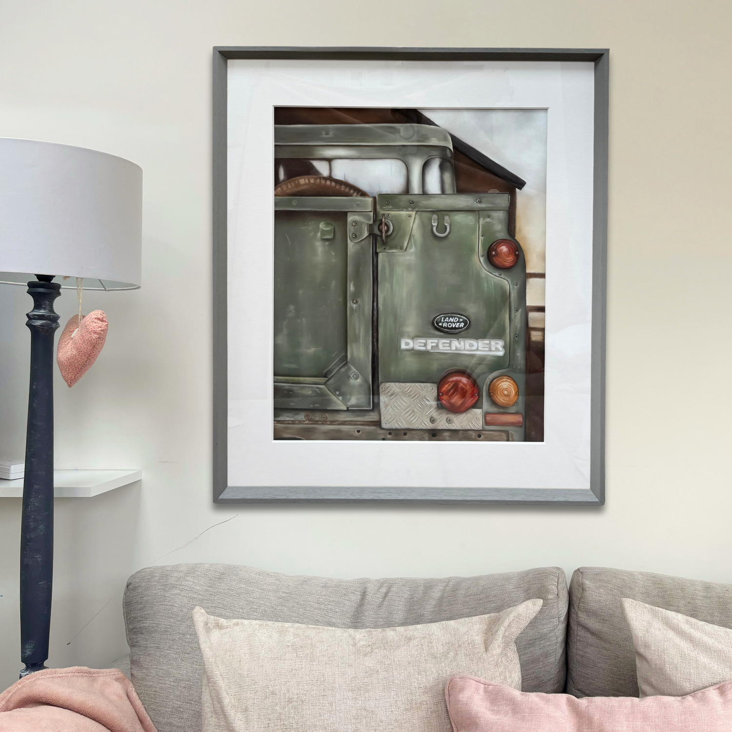 Landrover Defender Original Artwork - 'Landy'