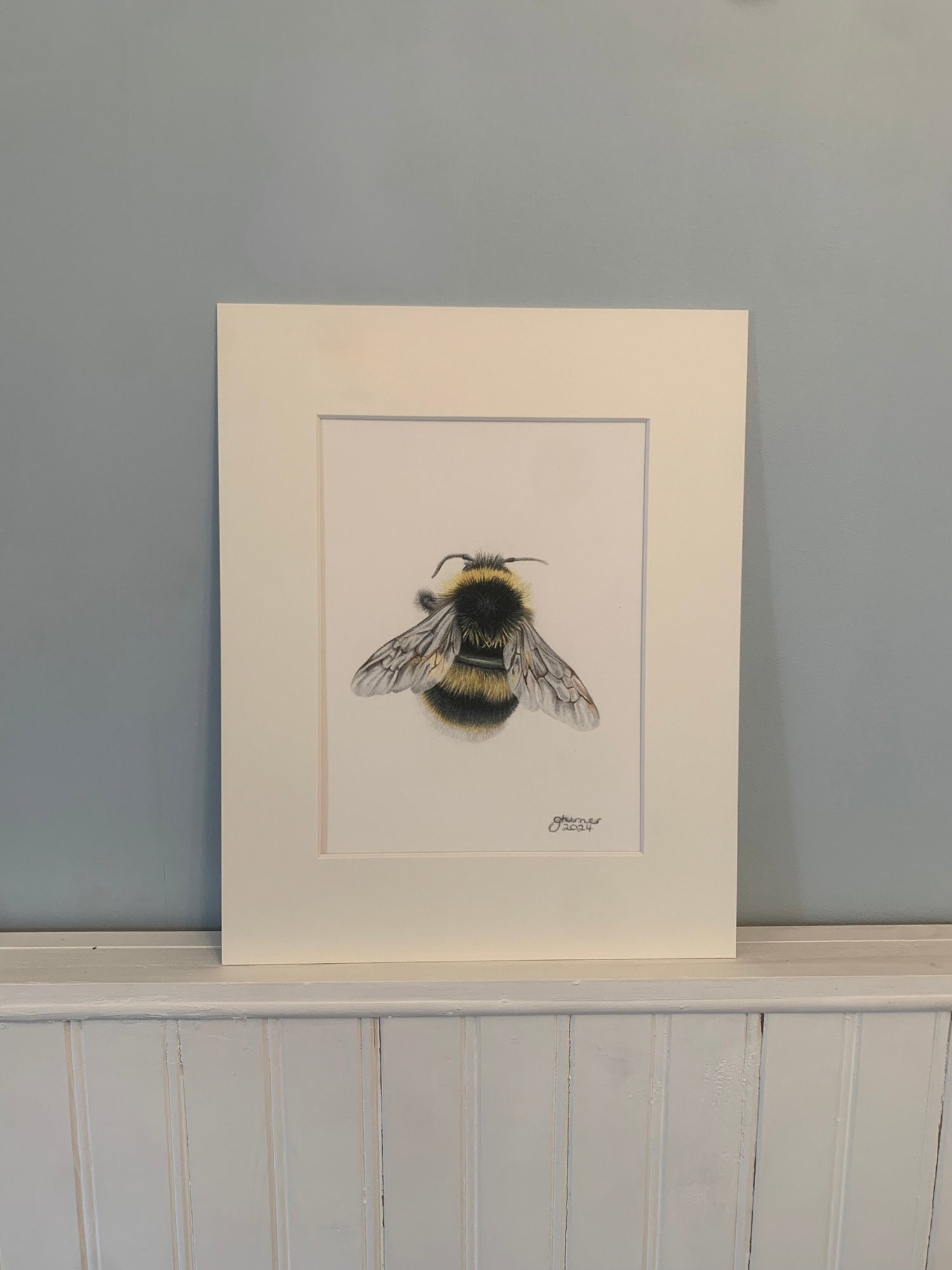 'Bumble' Bumble Bee Original Artwork