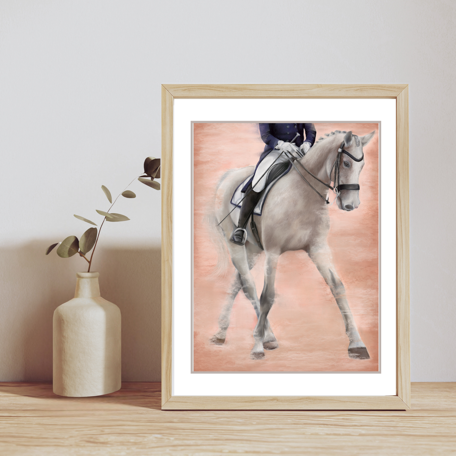 Ballet - Dressage Horse Fine Art Print