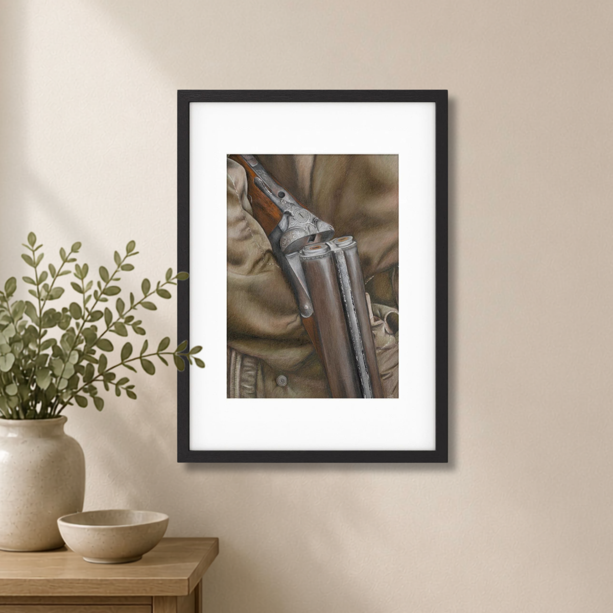 Framed Drives Print