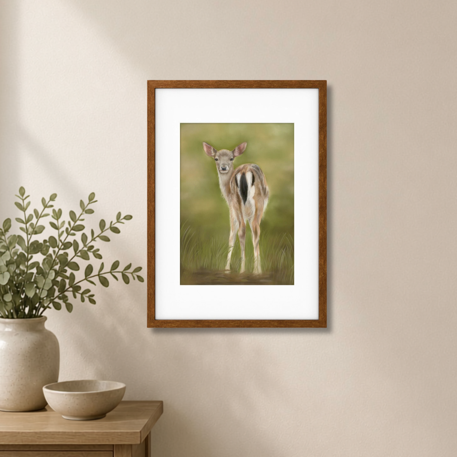 Fallow Fawn Print