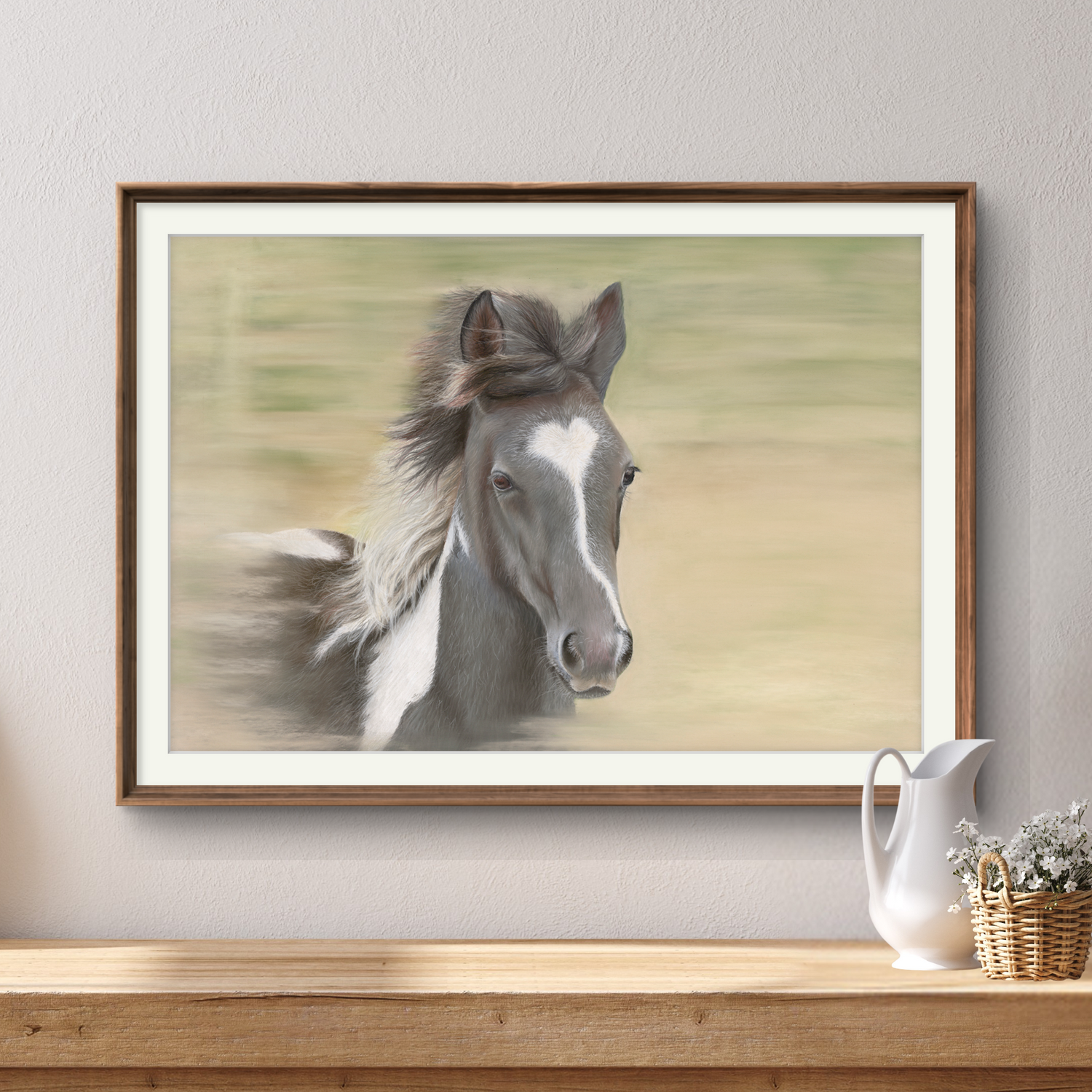 'Flying Free' Original Pastel Artwork
