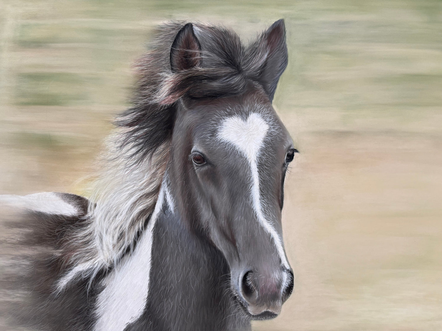 'Flying Free' Original Pastel Artwork