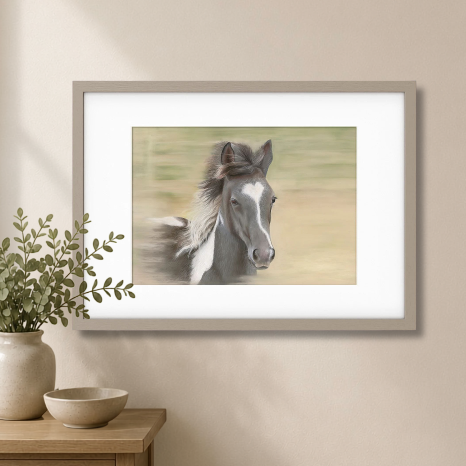 Framed Flying Free Print