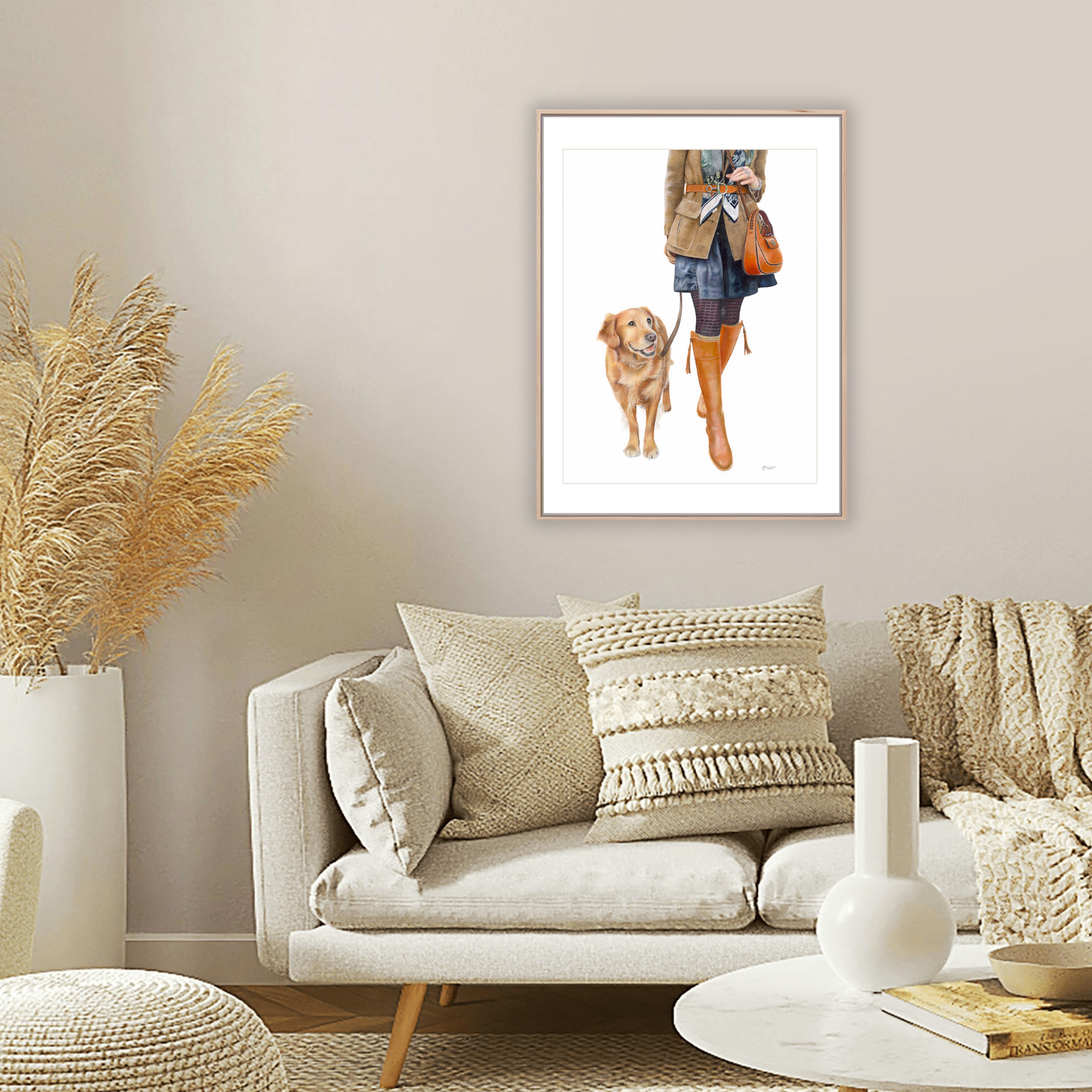 'Game Flair & Fabulous' Country Life Fine Art Print on Paper