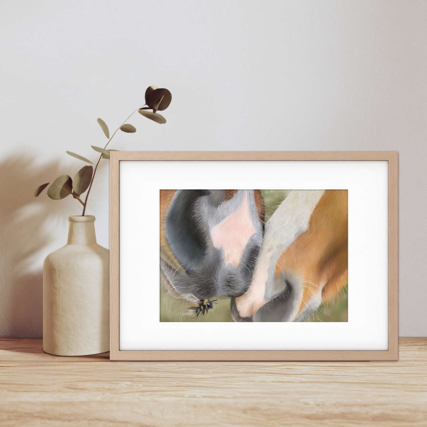 Framed Soft Kisses Print