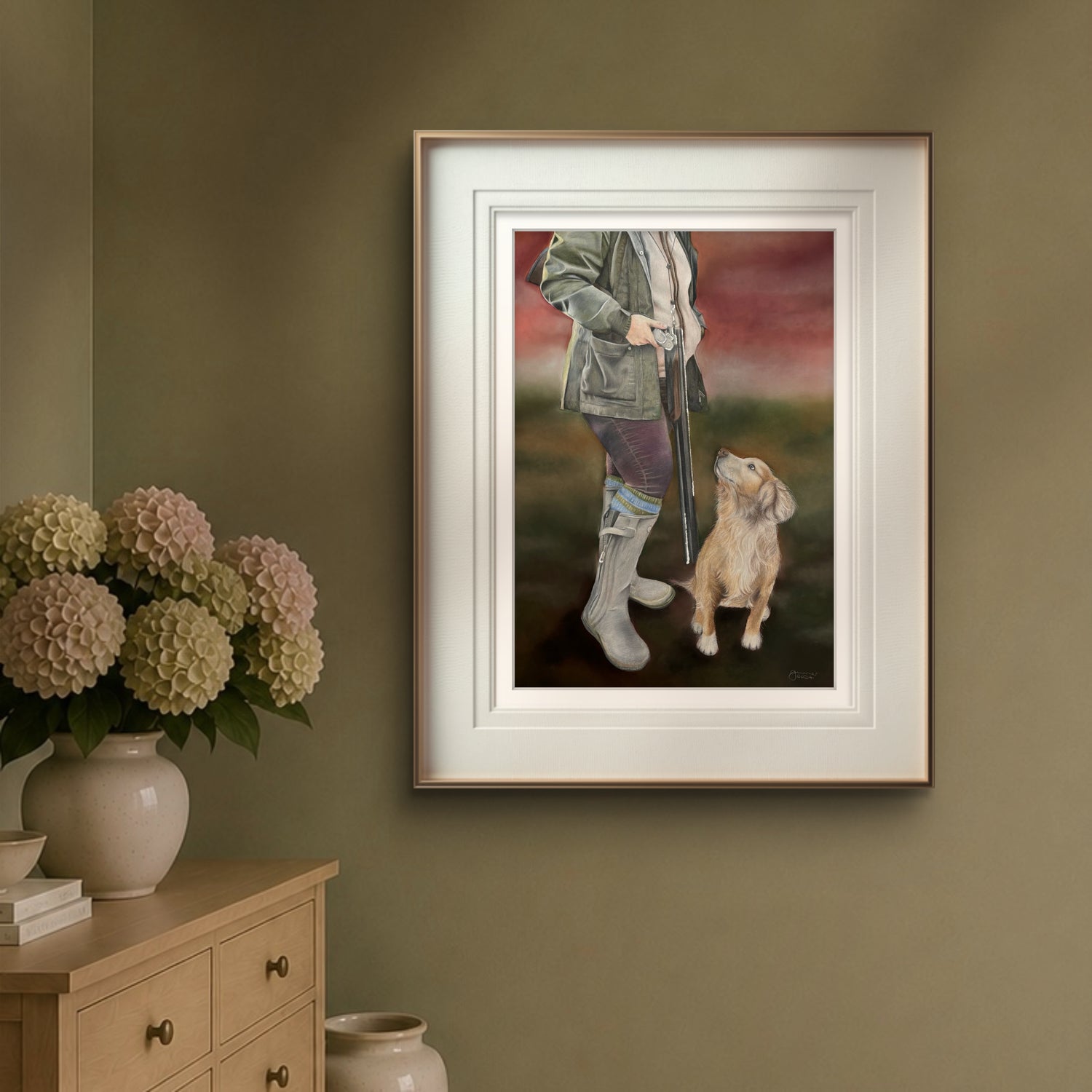 Loyal Companion - Original Artwork By Georgie Turner