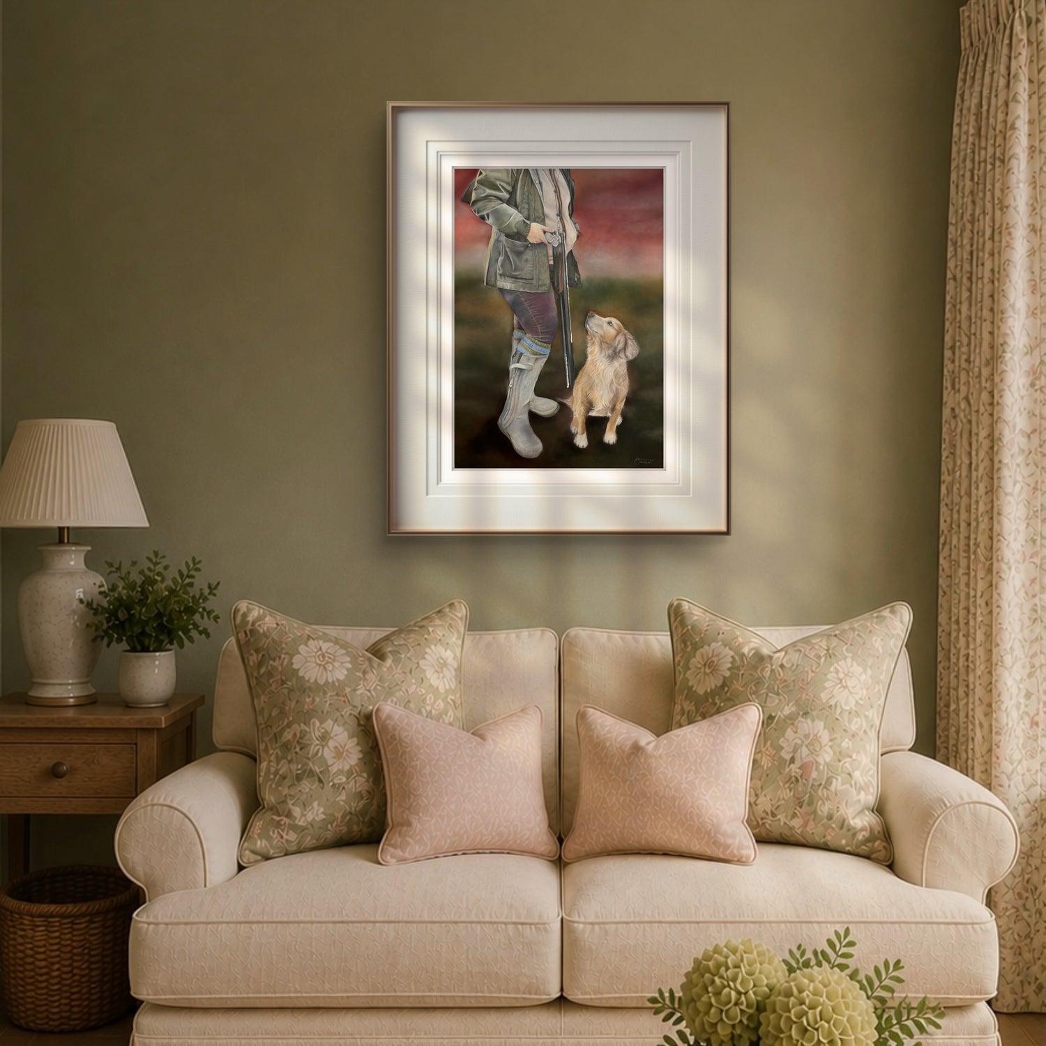 Loyal Companion - Original Artwork By Georgie Turner