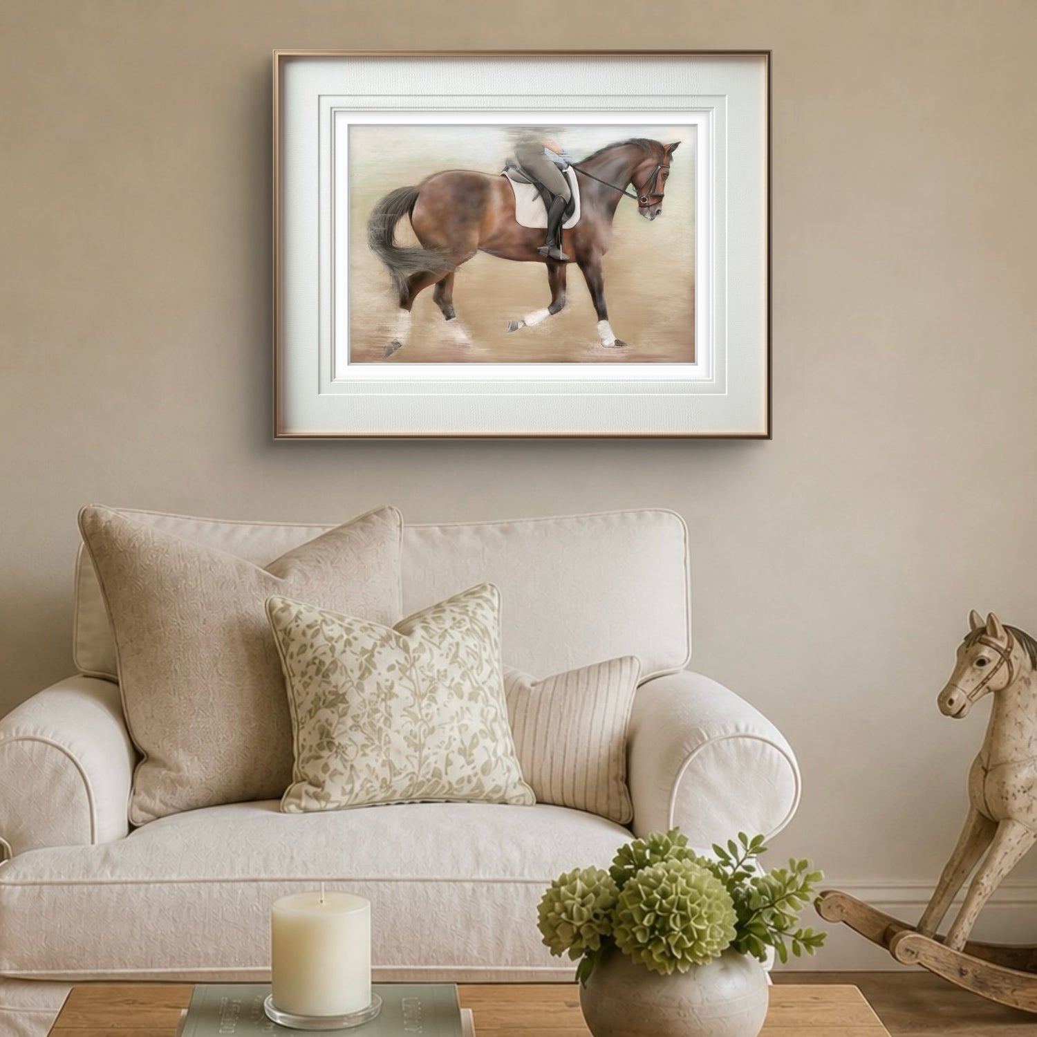 The Art Of Connection - Original Pastel Painting By Georgie Turner