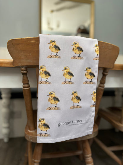 Get Your Ducks in a Row Tea Towel