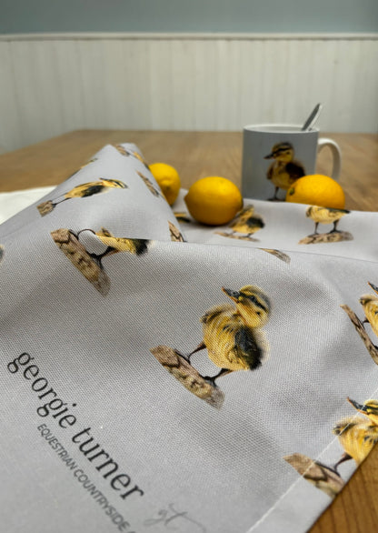Get Your Ducks in a Row Tea Towel