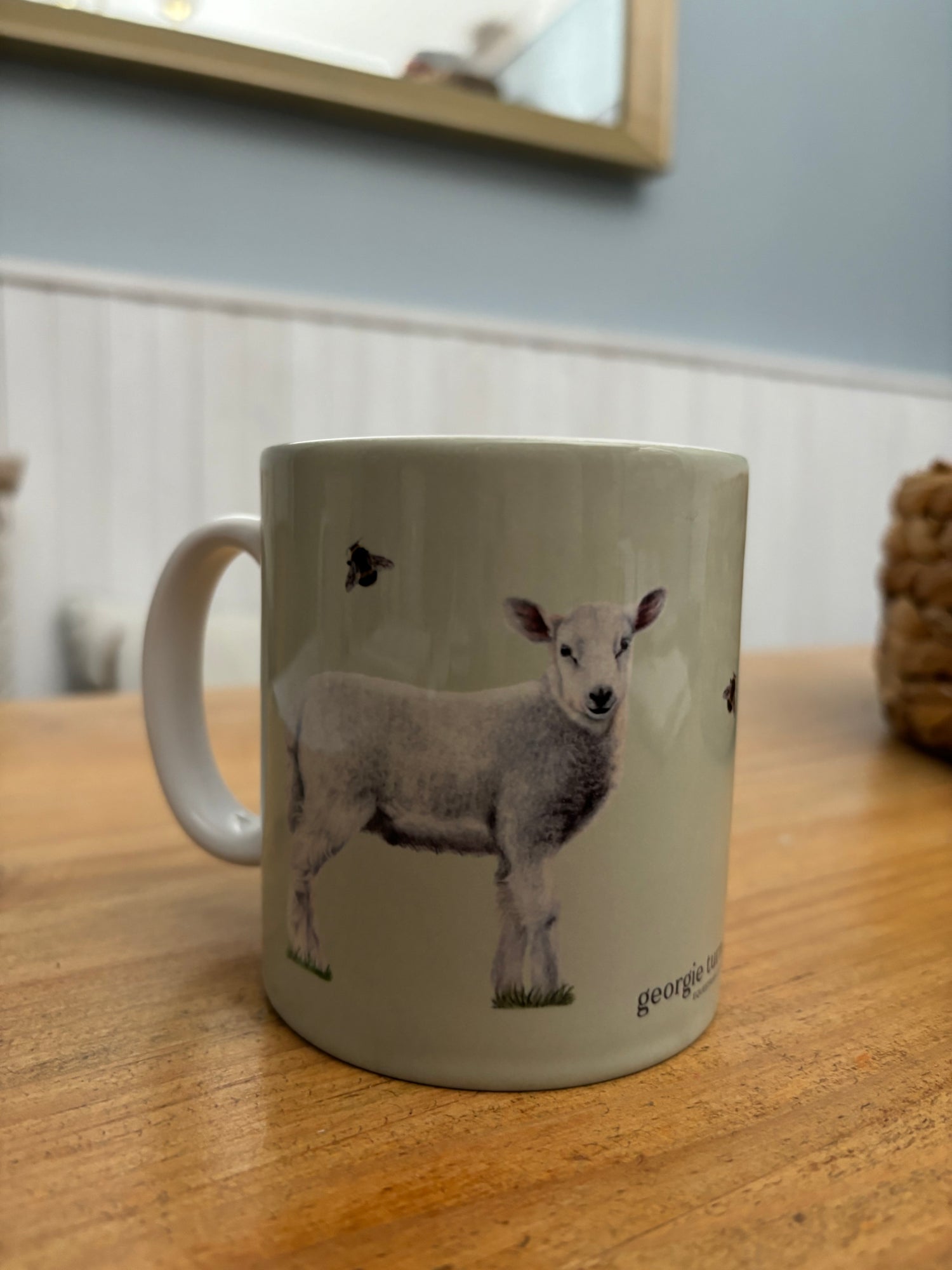 Lambing Farm Ceramic Mug