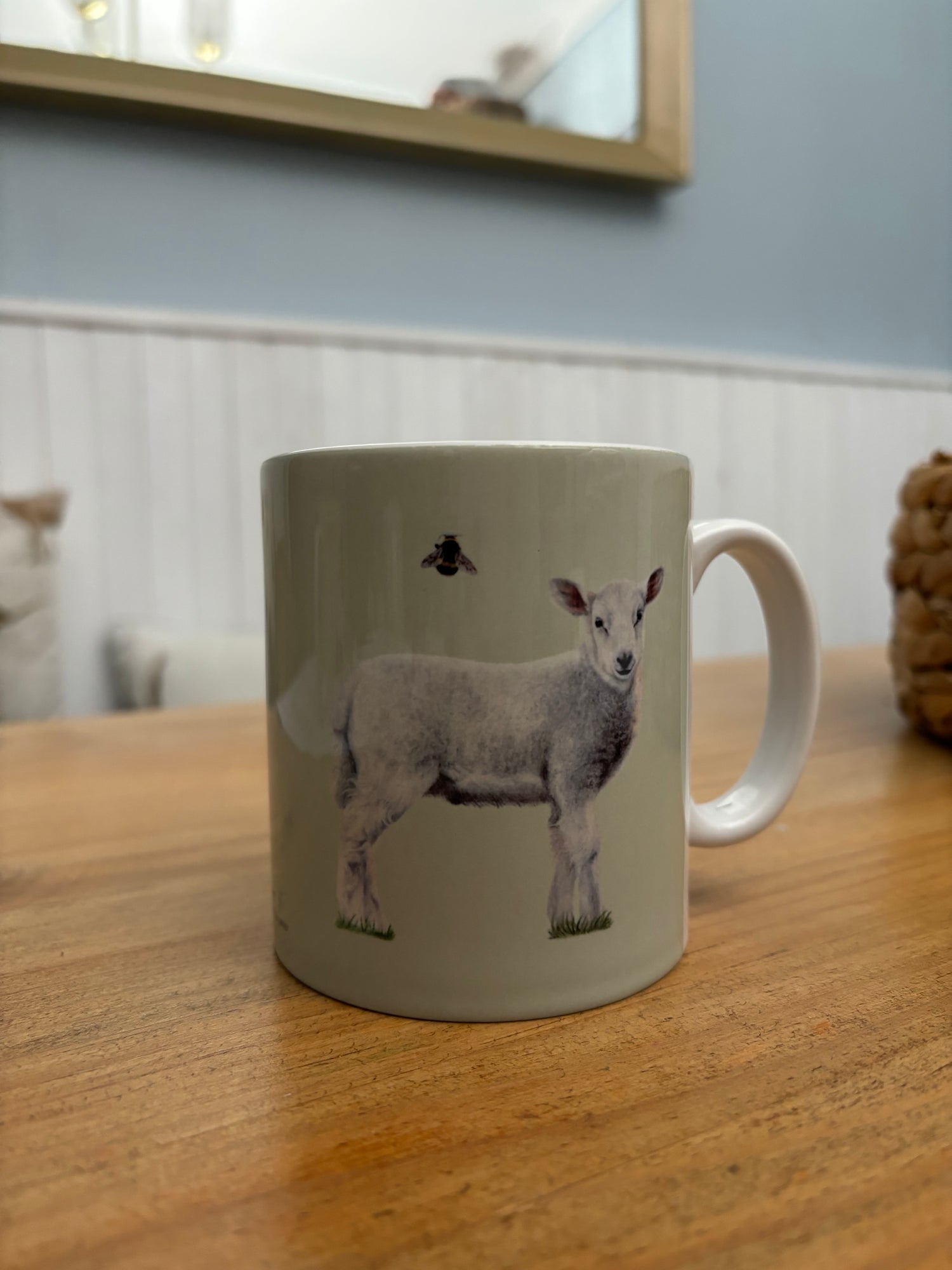 Lambing Farm Ceramic Mug