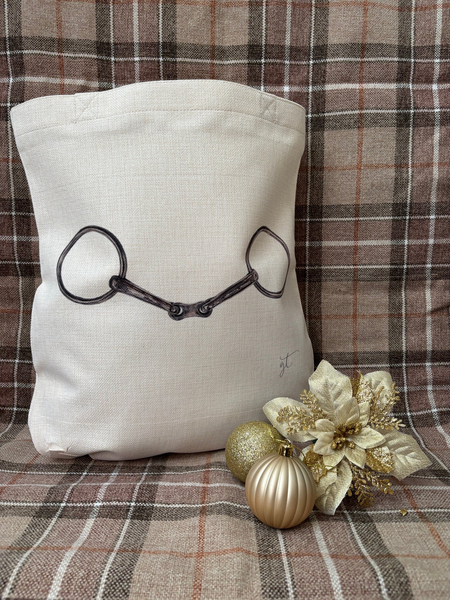 Snaffle Bit Shopping Bag