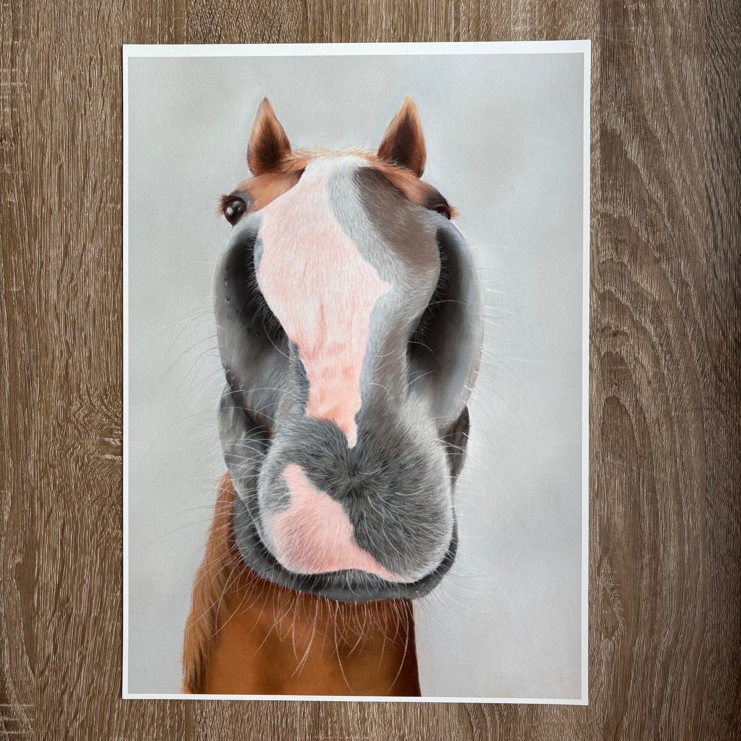 Nosy Pony Print - Native River