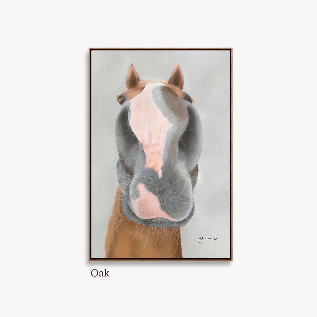 Nosy Pony® 'Native River' Canvas Print