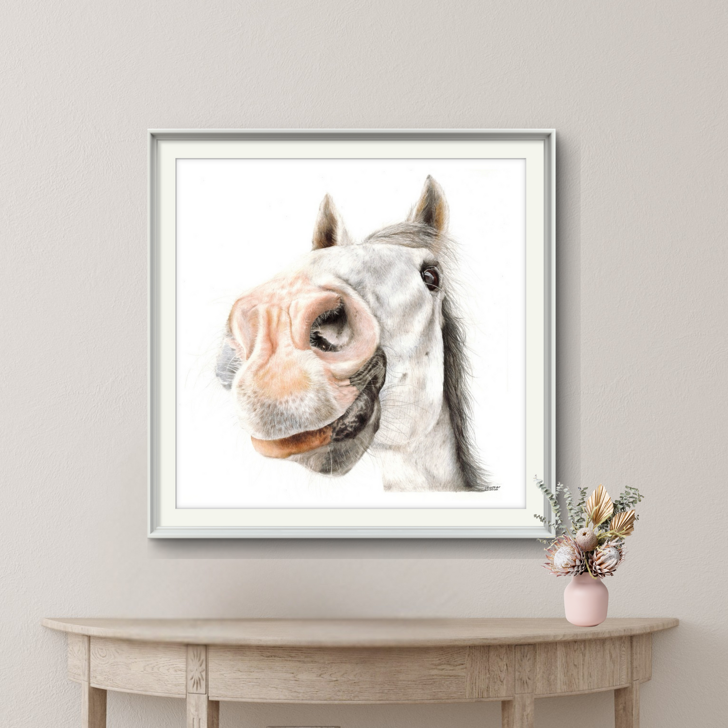 Nosy Pony Original Work Of Art