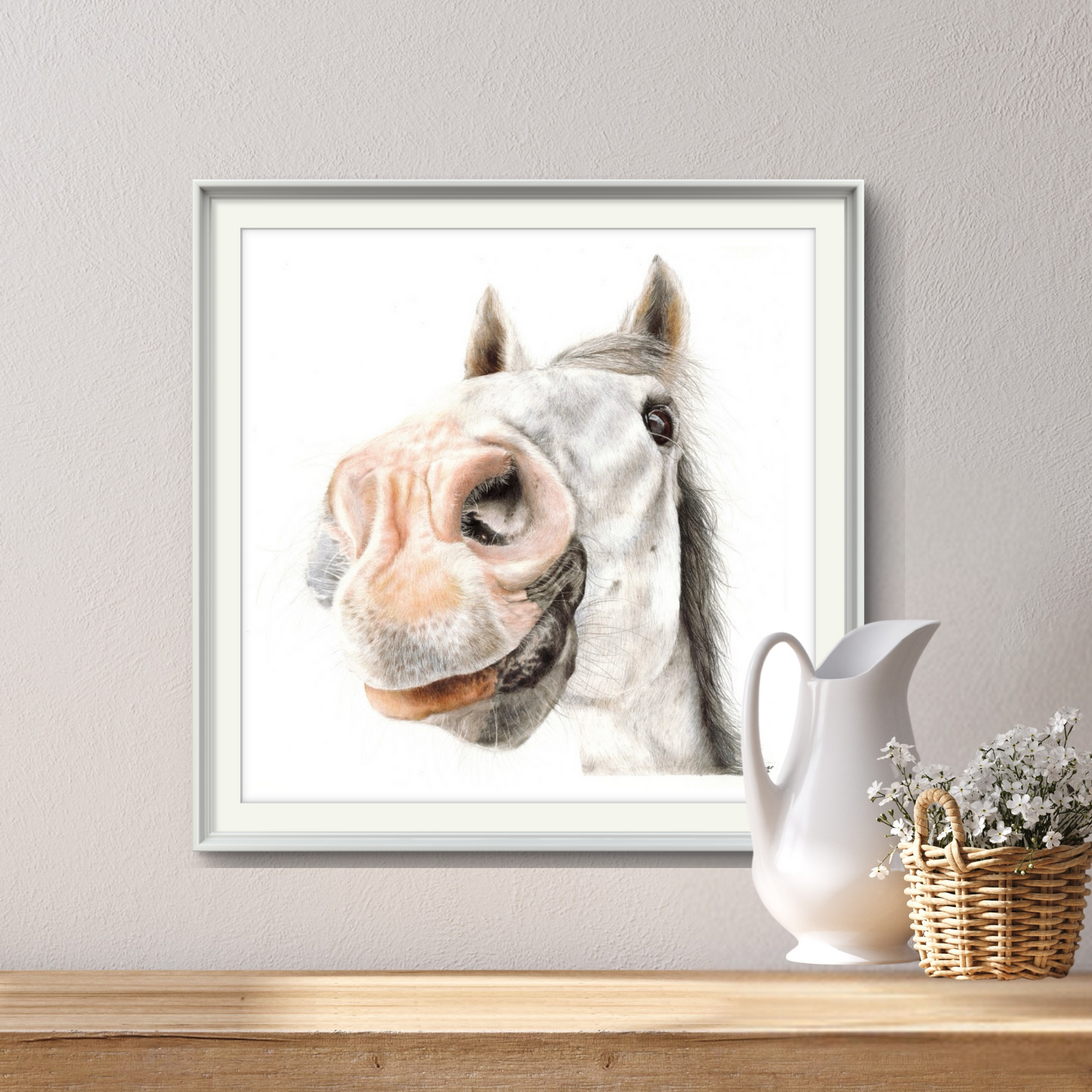 Nosy Pony Original Work Of Art