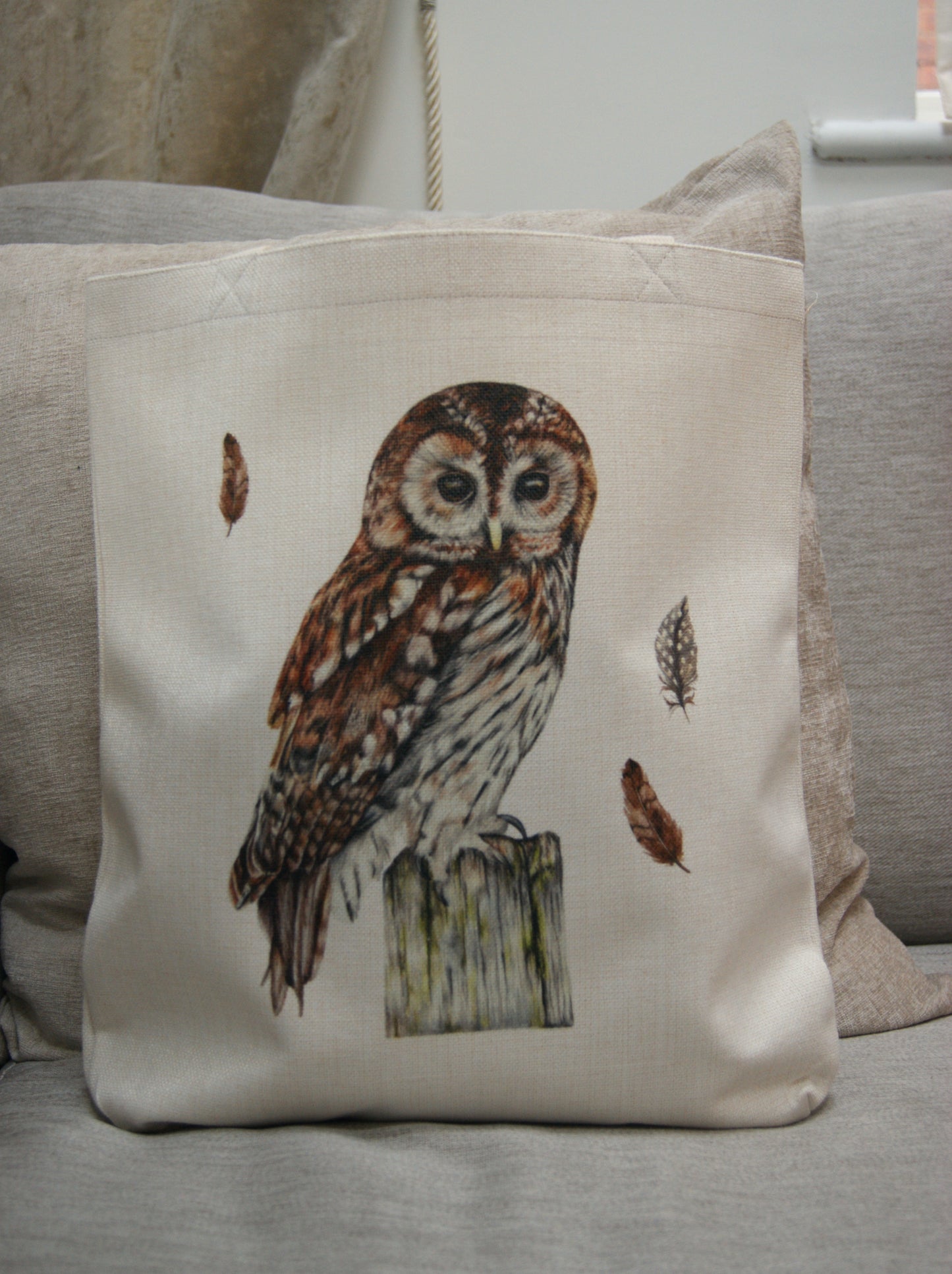 Tawny Owl Eco Friendly Shopping Bag