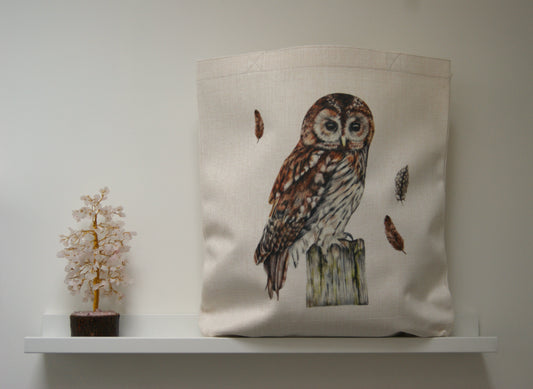 Tawny Owl Eco Friendly Shopping Bag