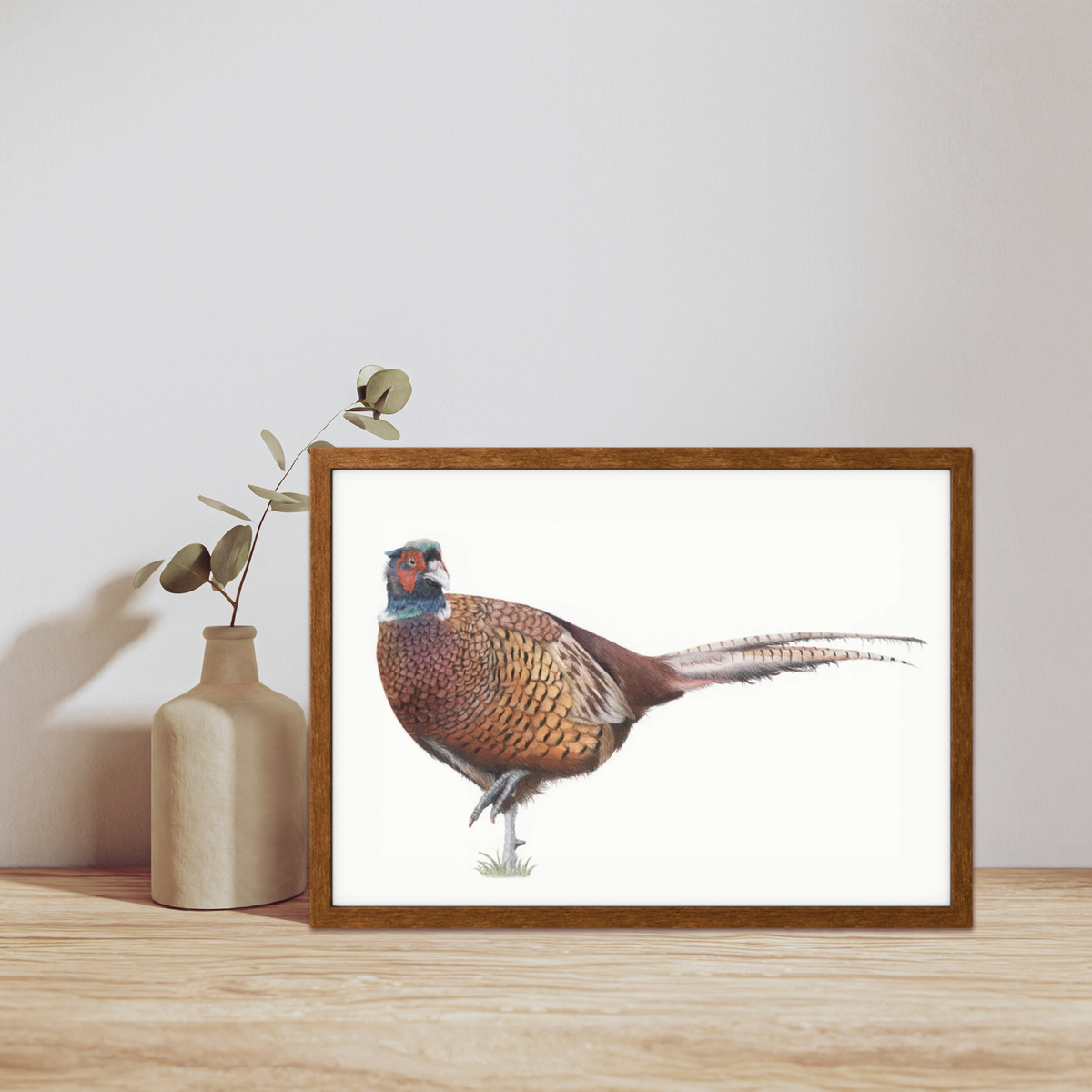 Framed Pheasant Print