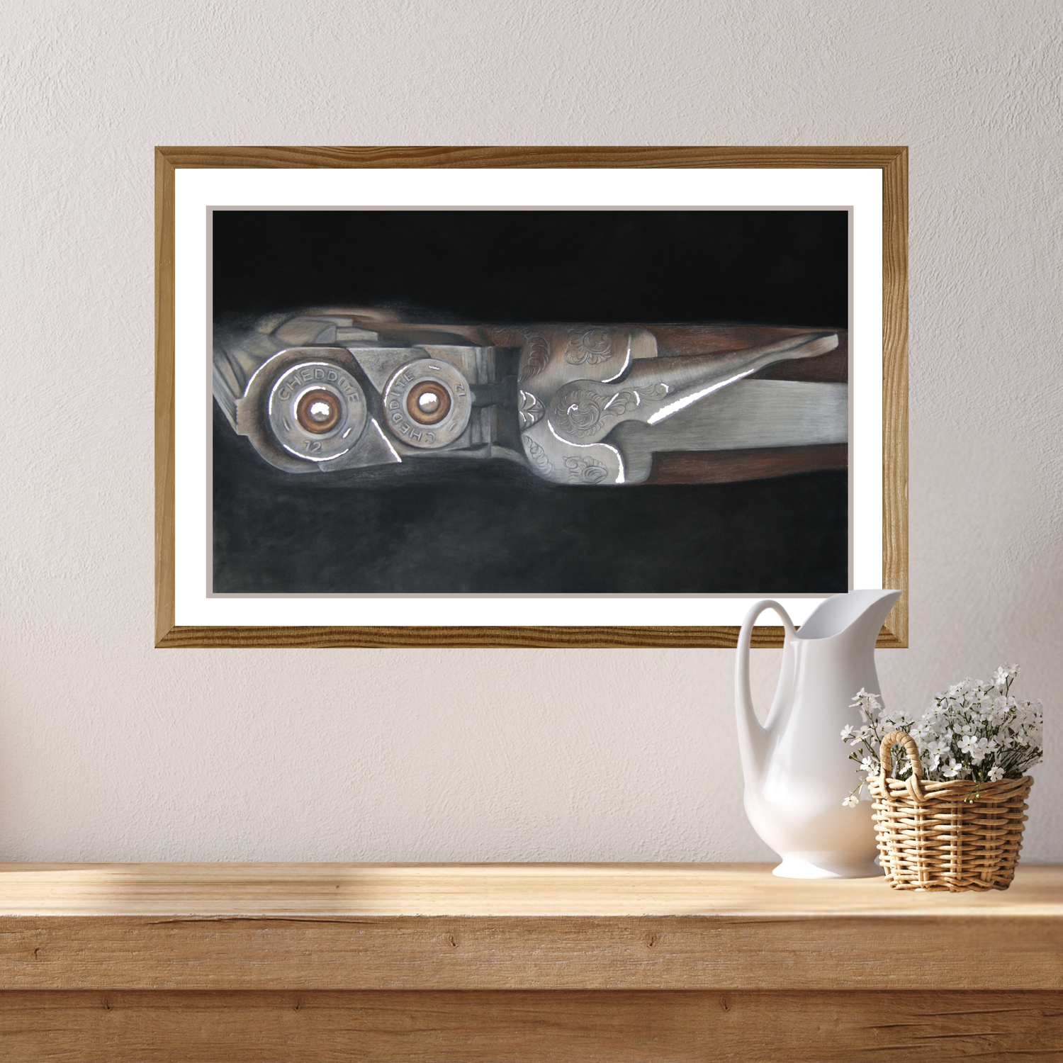 Shooting Fine Art Print
