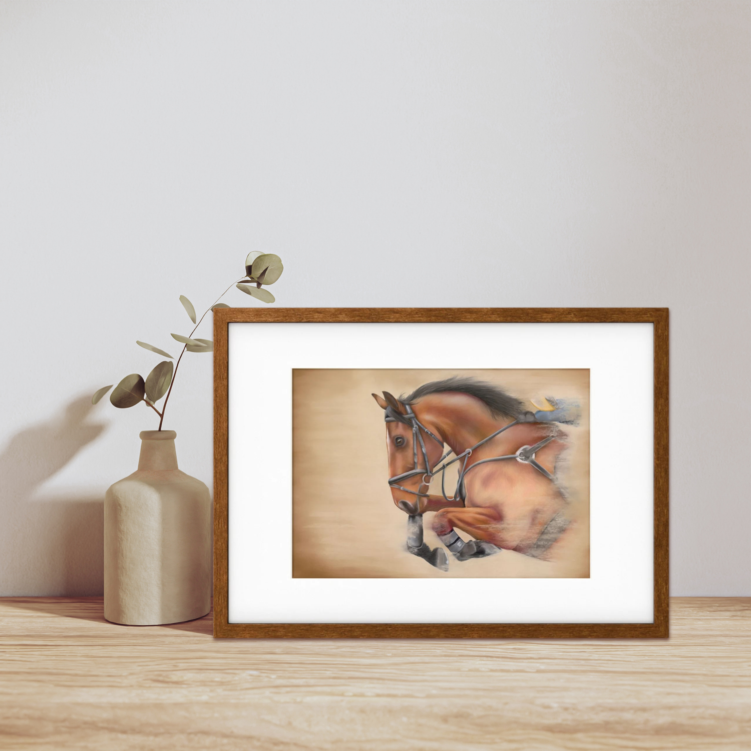 Framed Flying Forward Print