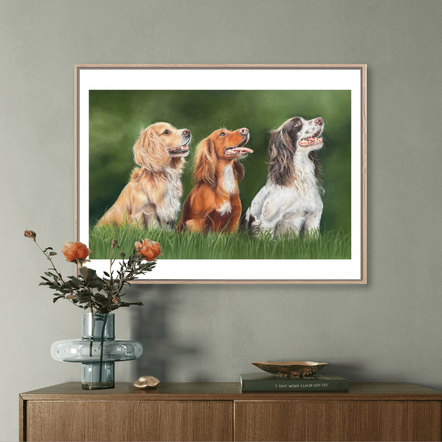 'Steady Focus' Gun Dog Fine Art Print