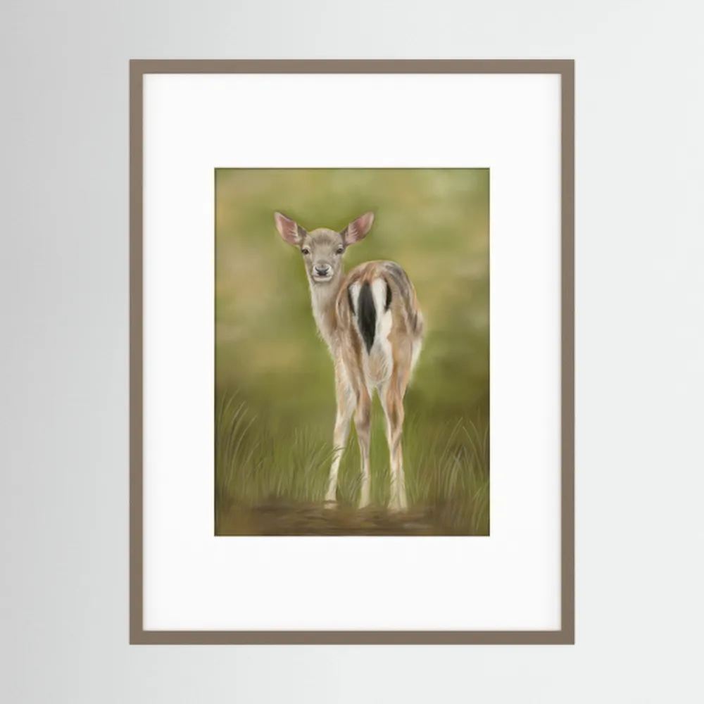 Fawn Paper Print