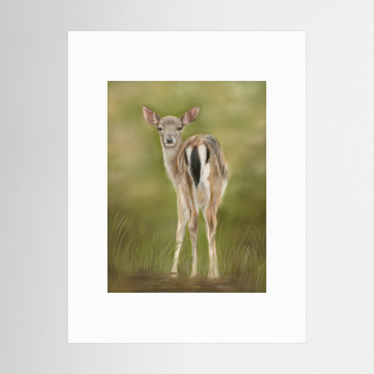 Fawn Paper Print