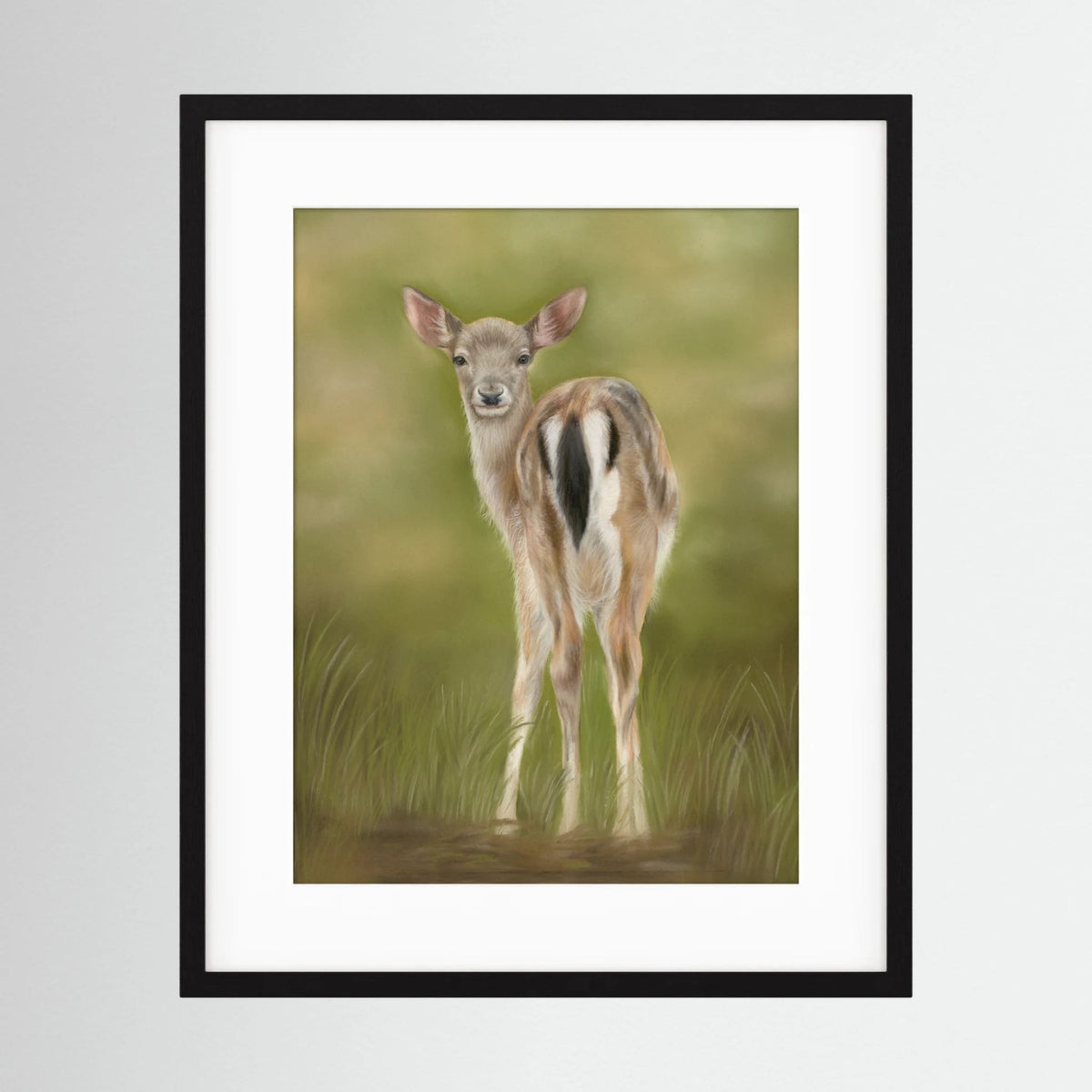 Fawn Paper Print