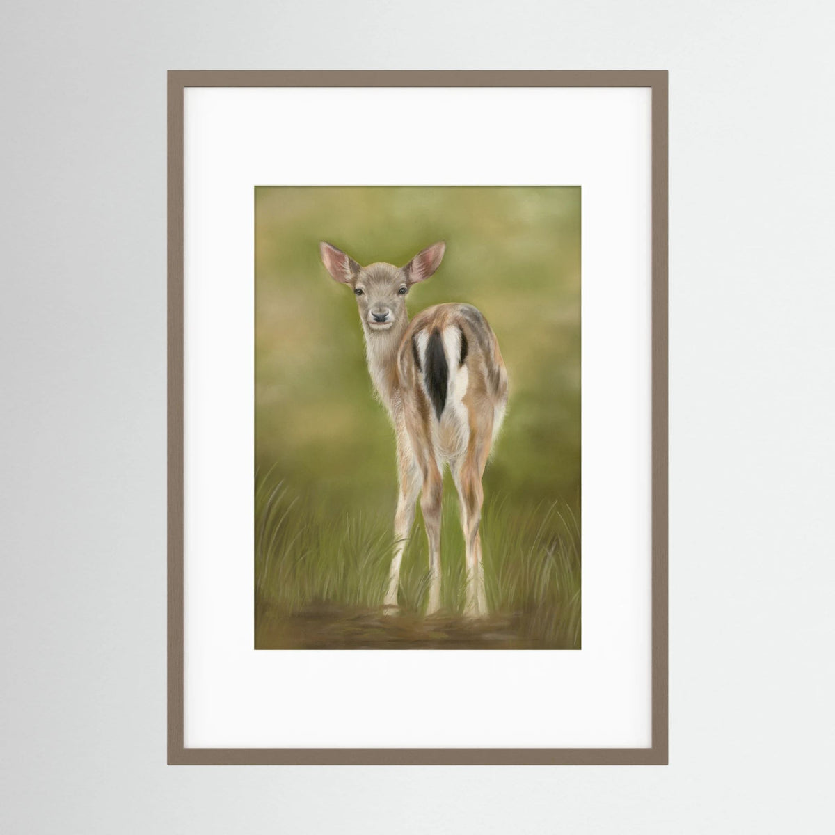 Fawn Paper Print
