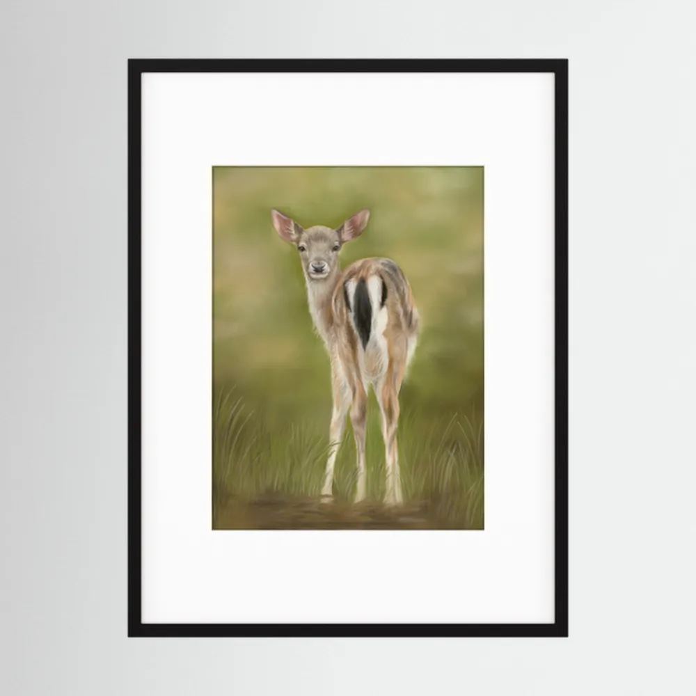 Fawn Paper Print