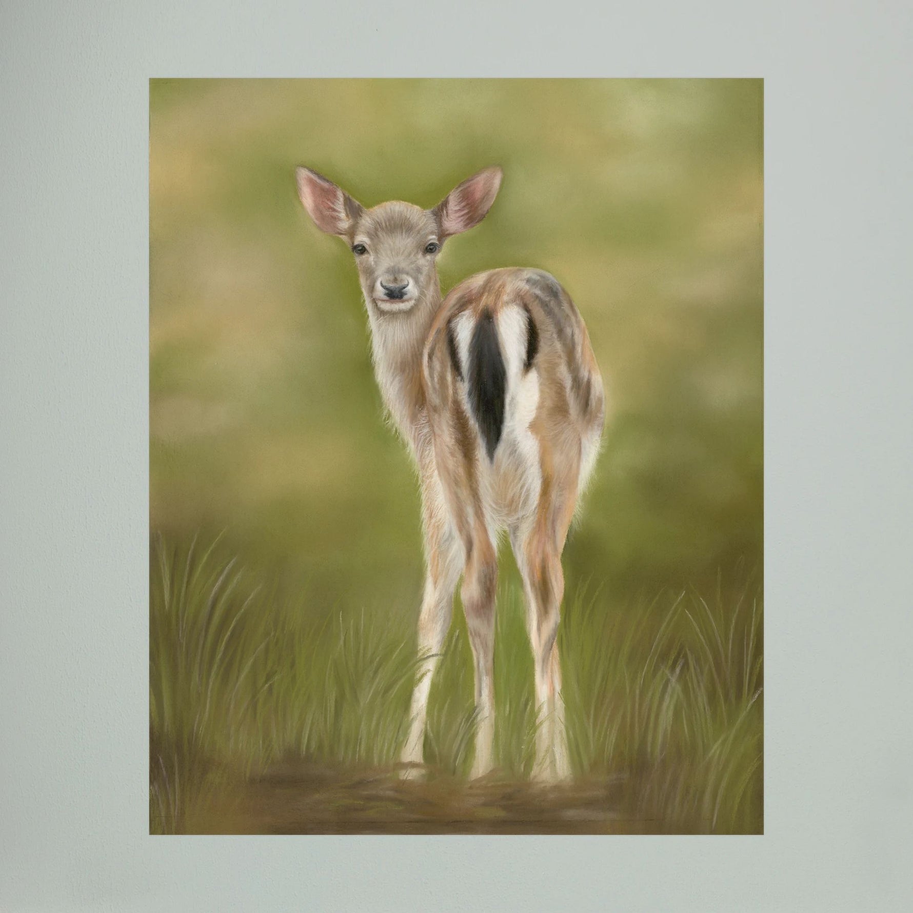 Fawn Paper Print