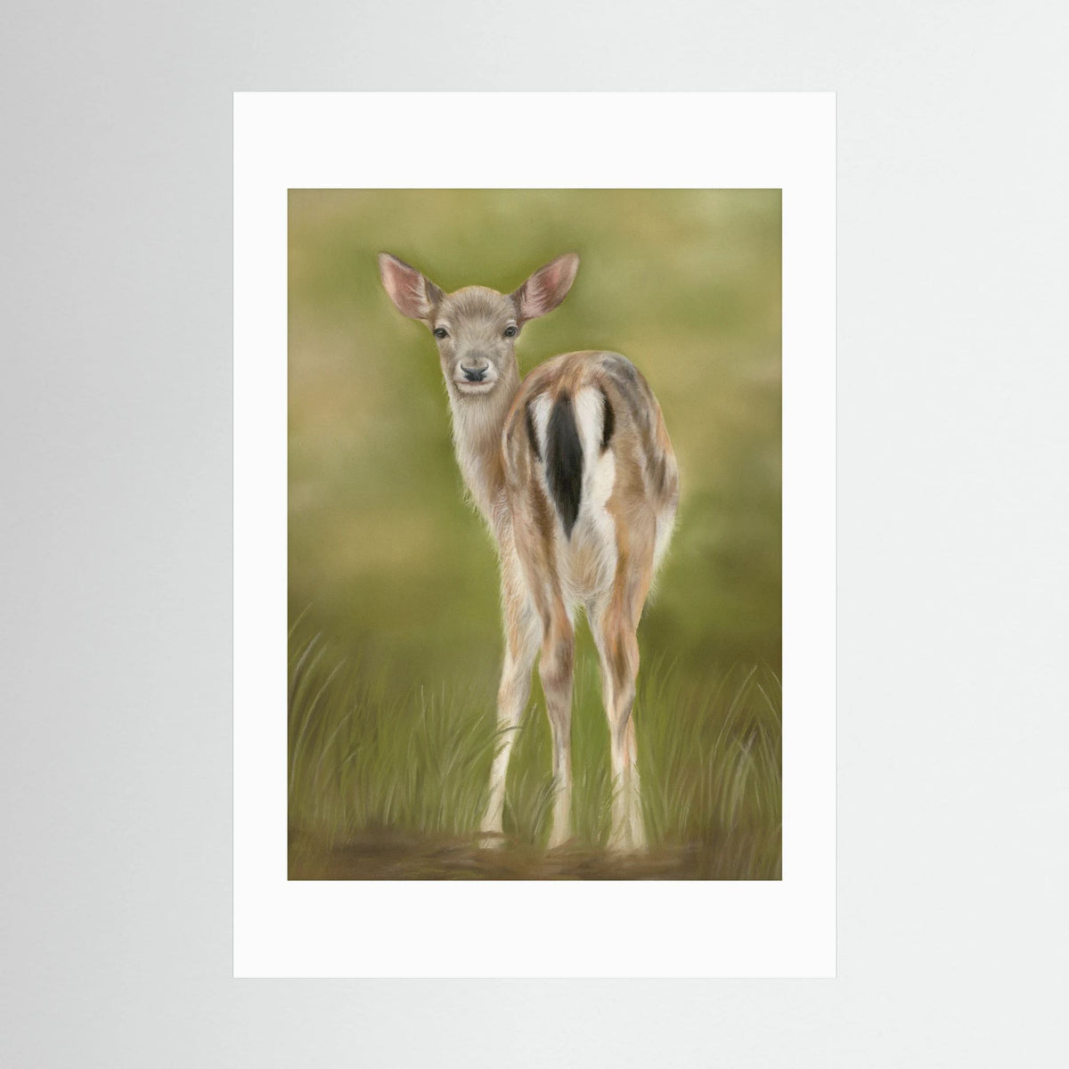 Fawn Paper Print