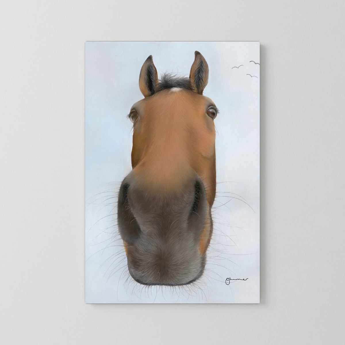 Nosy Pony© 'Thistlecrack' Canvas Print