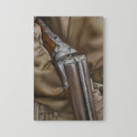 Between The Drives Canvas Print