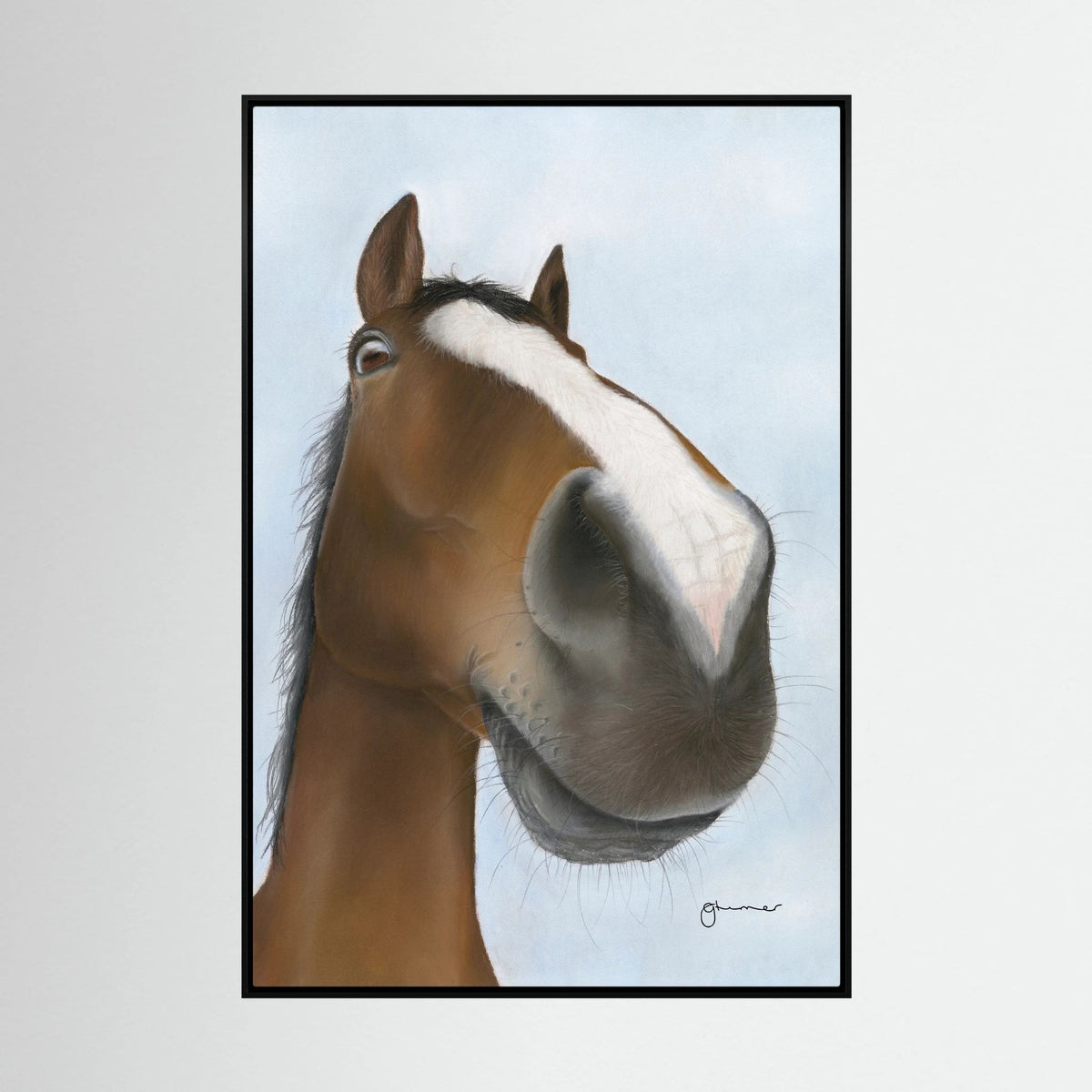 Nosy Pony© 'Kauto Star' Canvas Print
